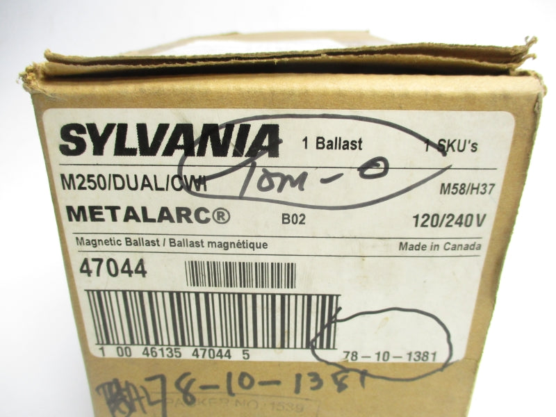 SYLVANIA M250/DUAL/CWI 47044 120/240V NSMP