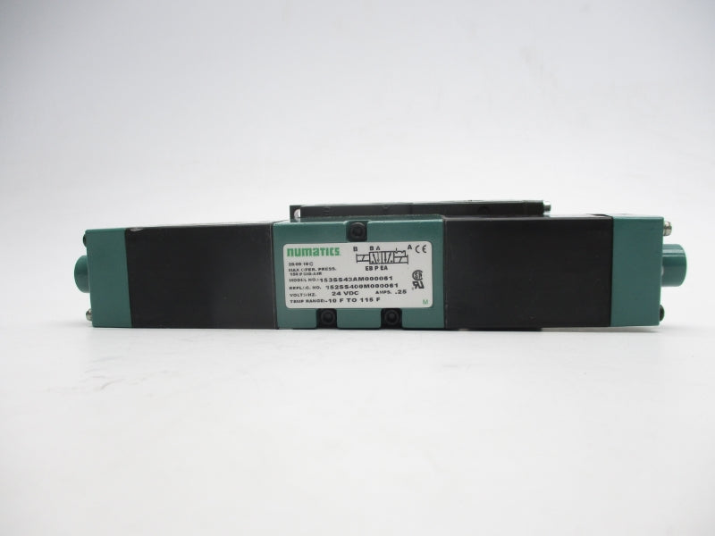 NUMATICS 153SS43AM000061 24VDC .25A 150PSI -10-115'F NSNP