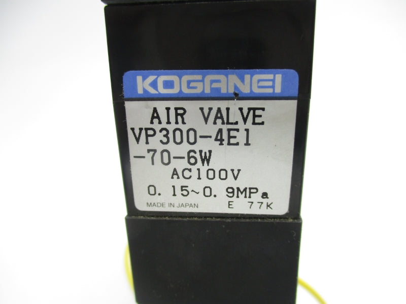 KOGANEI VP300-4E1-70-6W 100VAC NSNP
