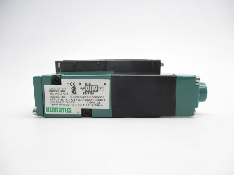 NUMATICS 082SA431M000061 24VDC 150PSI -10-115'F NSNP