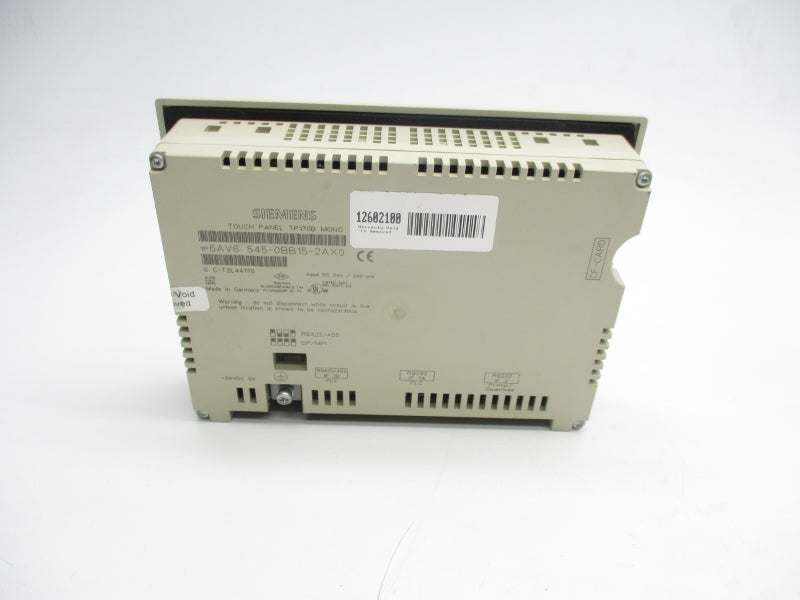 SIEMENS 6AV6545-0BB15-2AX0 24VDC NSNP