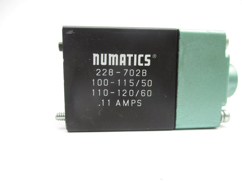 NUMATICS 228-702B 100-115/110-120V .11A NSNP