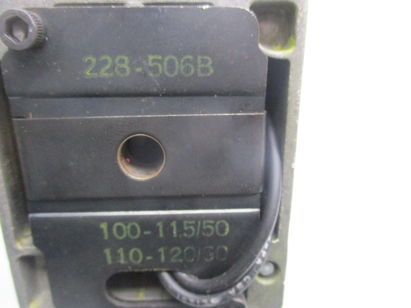 NUMATICS 228-506B 120V (AS PICTURED) UNMP