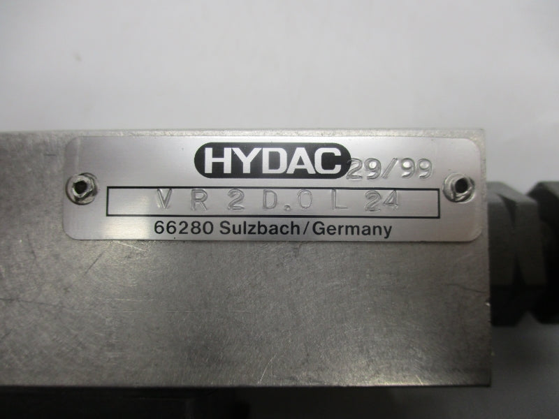 HYDAC VR2D.0L24 (AS PICTURED) NSNP