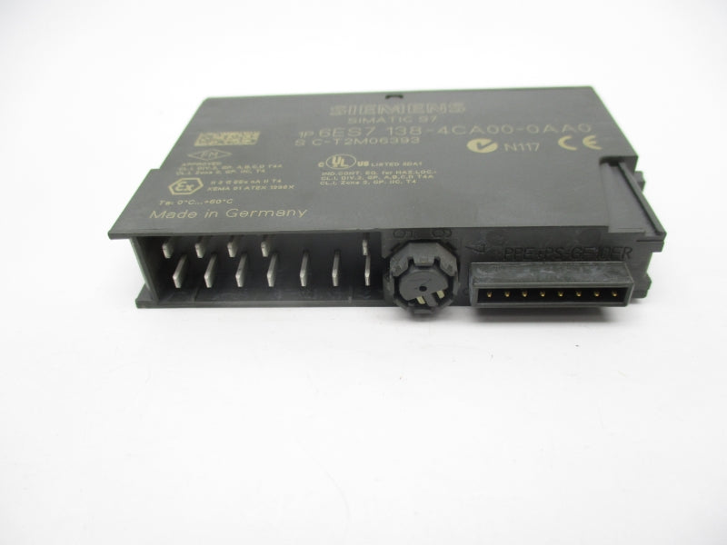 SIEMENS 6ES7138-4CA00-0AA0 24VDC NSNP