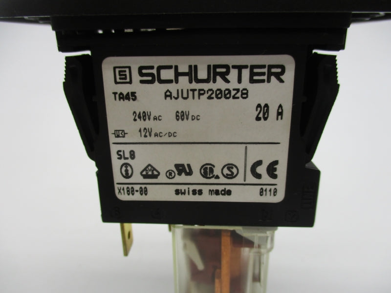 SCHURTER AJUTP200Z8 240VAC 20A NSNP