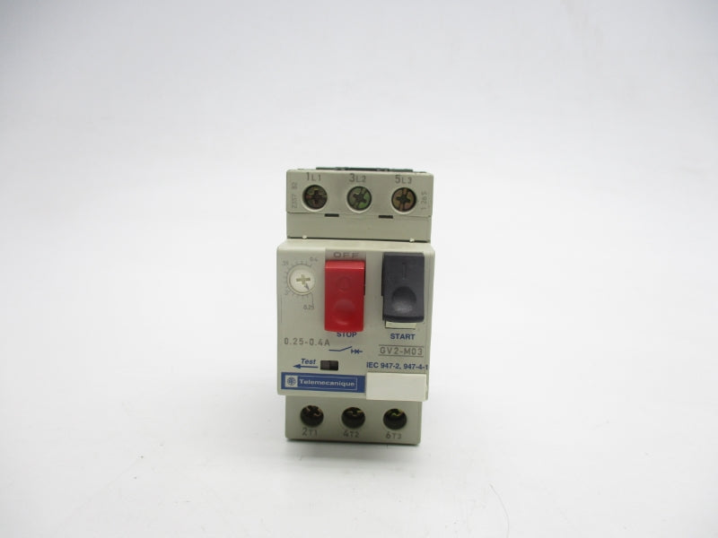 TELEMECANIQUE GV2-M03 0.25-0.4A NSNP