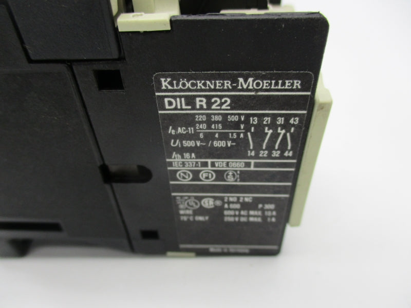 KLOCKNER MOELLER DILR22 110/120V 16A NSNP