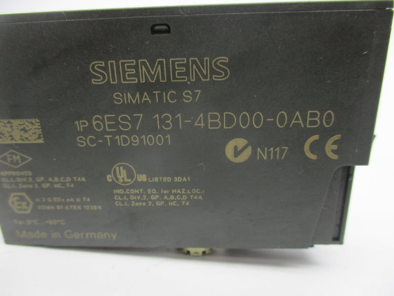 SIEMENS 6ES7131-4BD00-0AB0 24VDC NSNP