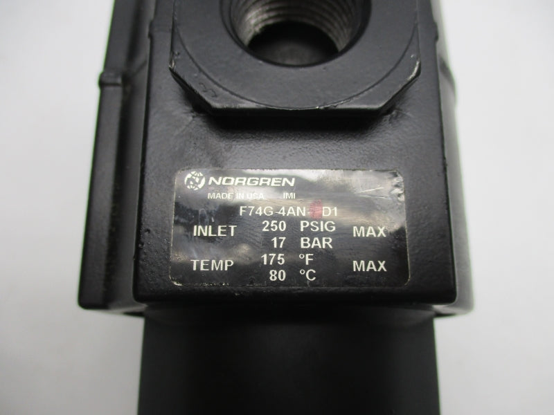 NORGREN F74G-4AN-D1 250PSI 175'F NSNP