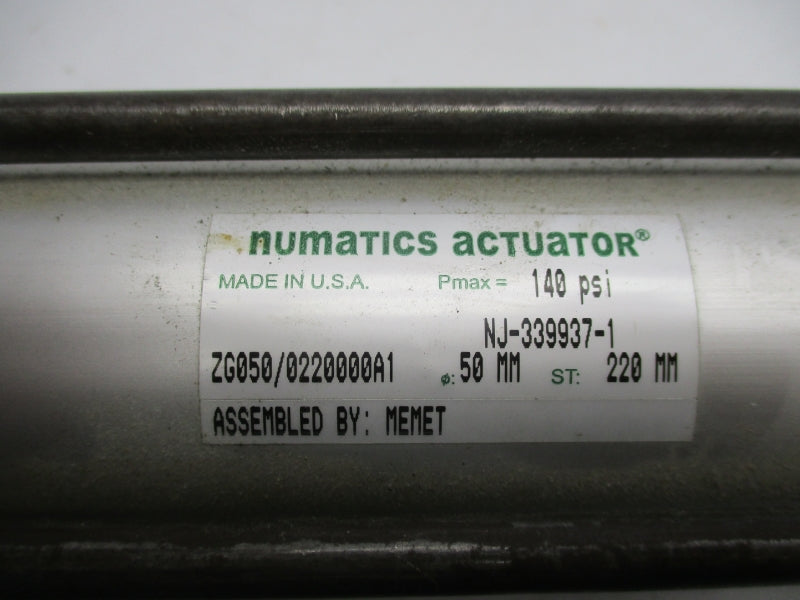 NUMATICS ZG050/0220000A1 140PSI UNMP
