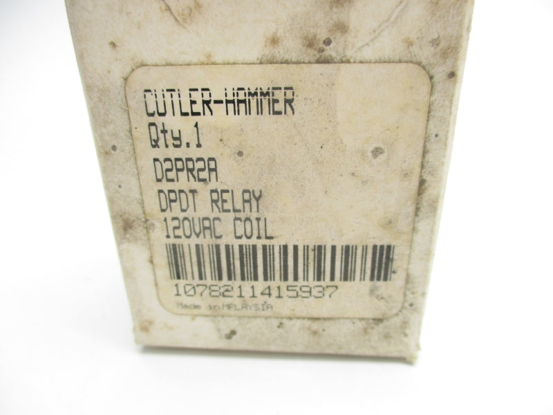 CUTLER HAMMER D2PR2A 110/120VAC NSMP