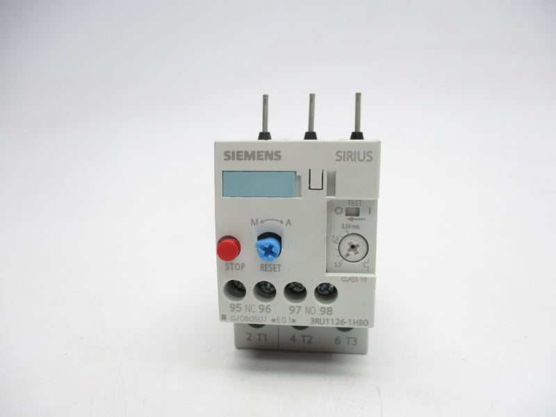 SIEMENS 3RU1126-1HB0 5.5-8.0A NSNP