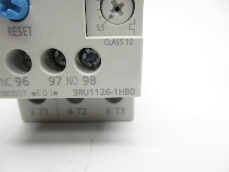 SIEMENS 3RU1126-1HB0 5.5-8.0A NSNP