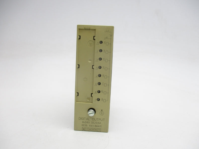 SIEMENS 6ES5441-8MA11 24VDC 0.5A (AS PICTURED) NSMP