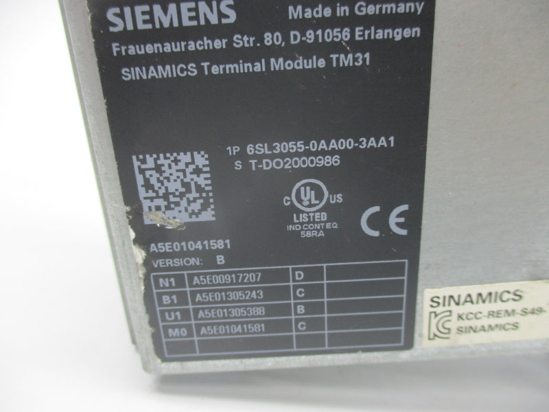 SIEMENS 6SL3055-0AA00-3AA1 NSNP
