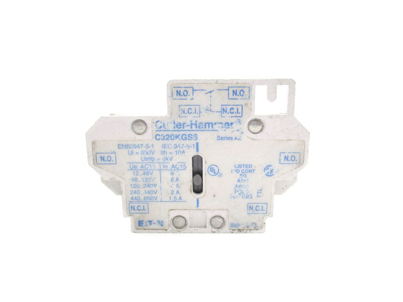 CUTLER HAMMER C320KGS6 SER. A2 440-660V 1.5A UNMP