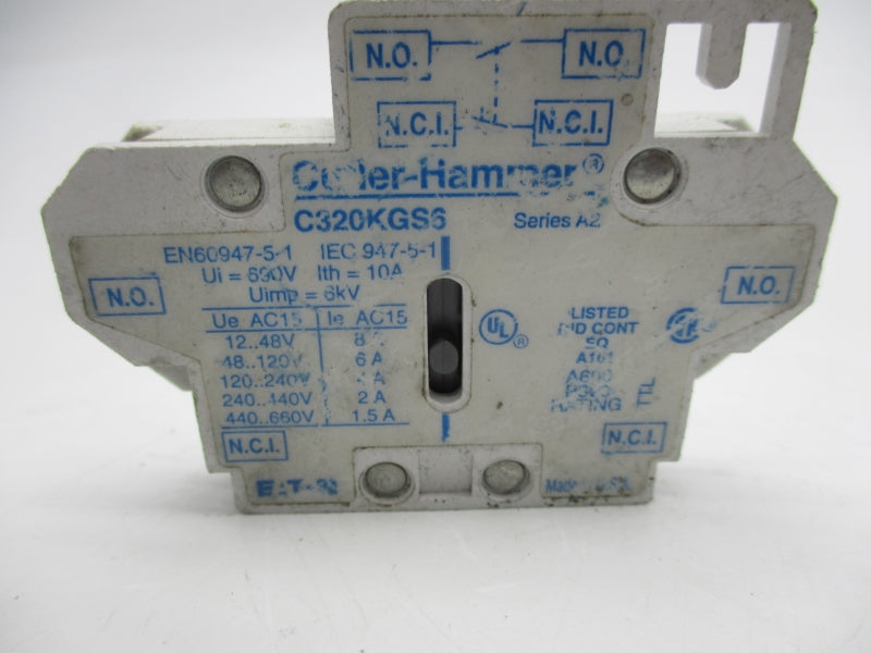 CUTLER HAMMER C320KGS6 SER. A2 440-660V 1.5A UNMP