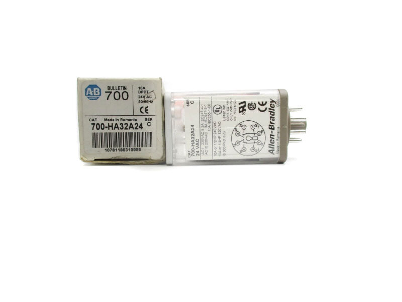 ALLEN BRADLEY 700-HA32A24 SER. C 24VAC 10A (BL/WH) NSMP