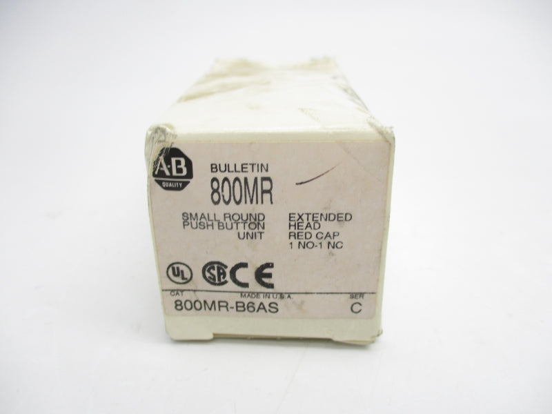 ALLEN BRADLEY 800MR-B6AS SER. C (WH) NSMP