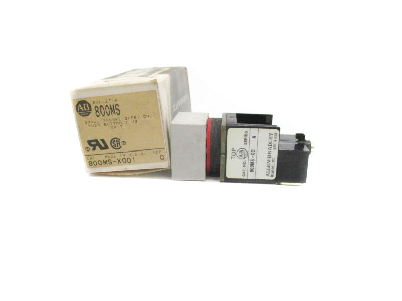 ALLEN BRADLEY 800MS-X0D1 SER. C (BK/YL) NSMP