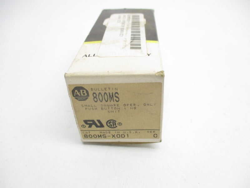 ALLEN BRADLEY 800MS-X0D1 SER. C (BK/YL) NSMP