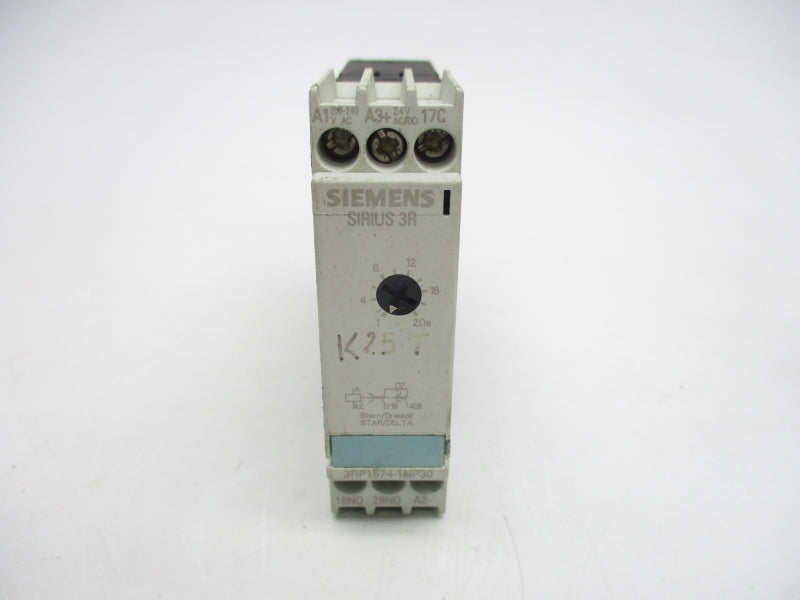 SIEMENS 3RP1574-1NP30 24VAC/DC 1-20S UNMP