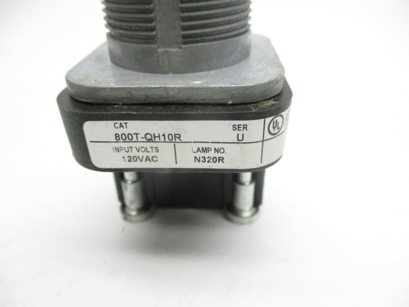 ALLEN BRADLEY 800T-QH10R SER. U 120VAC UNMP
