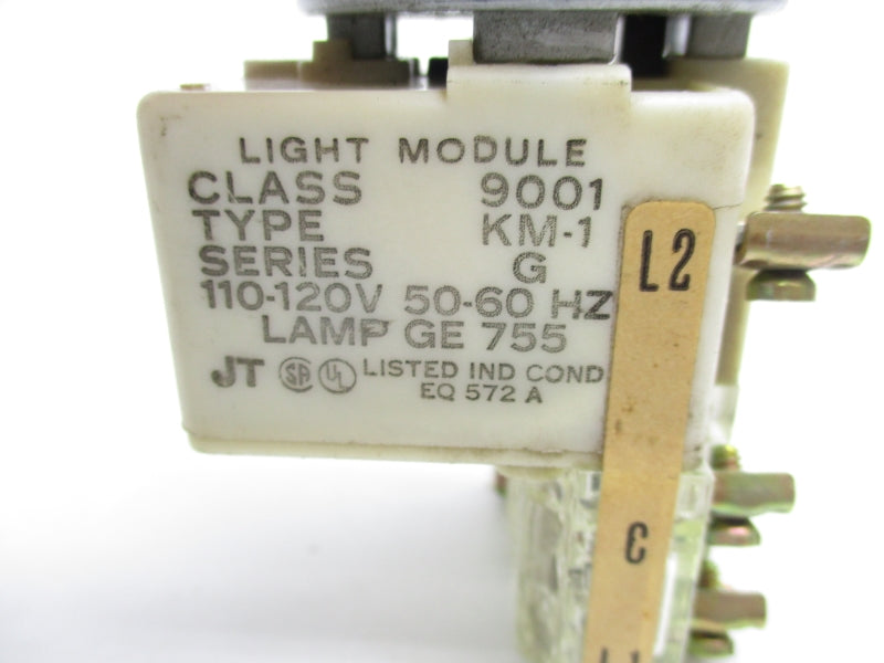 SQUARE D 9001KM1 SER. G 110-120V UNMP