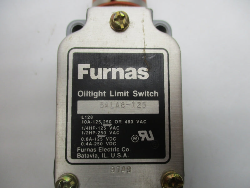 FURNAS 54L48-125 480VAC 10A UNMP