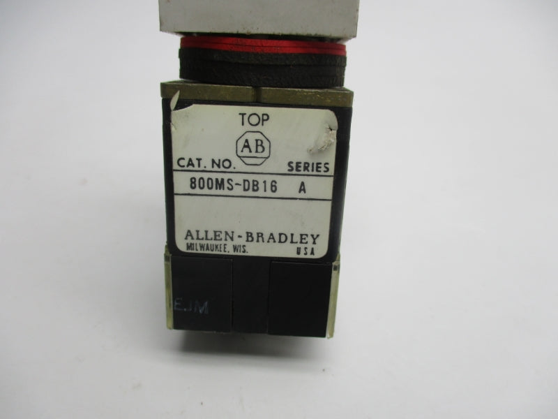 ALLEN BRADLEY 800MS-DB16 SER. A UNMP