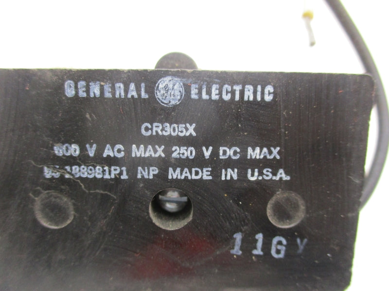 GENERAL ELECTRIC CR305X 600VAC UNMP