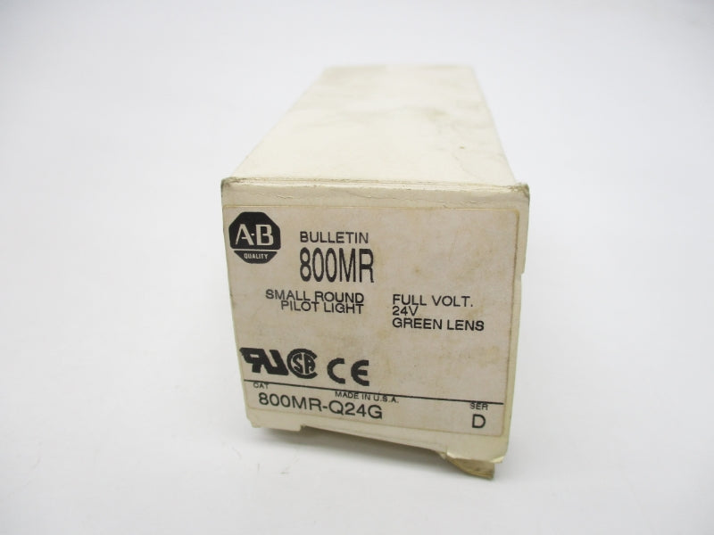 ALLEN BRADLEY 800MR-Q24G SER. D 24V (WH) NSMP
