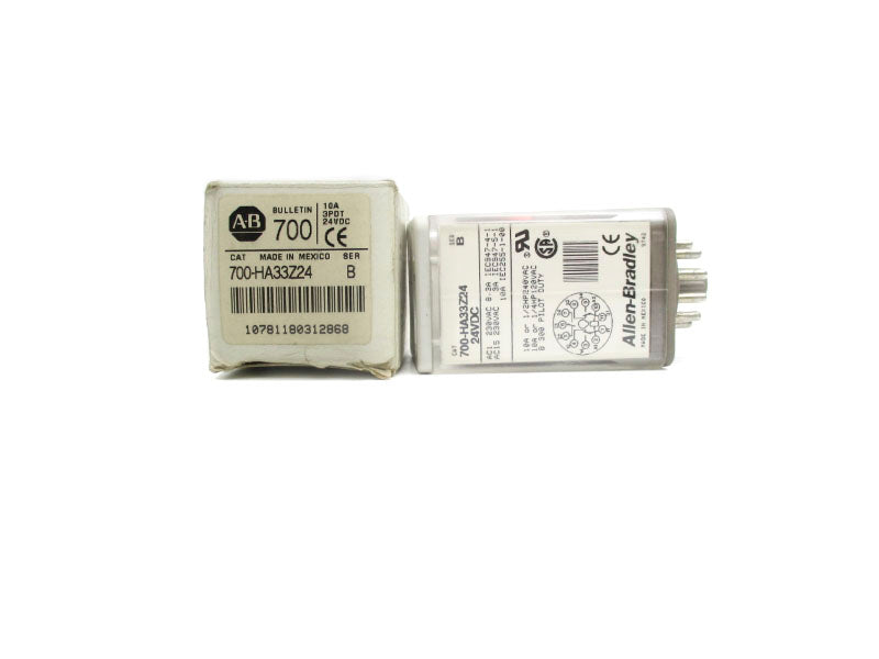 ALLEN BRADLEY 700-HA33Z24 SER. B 24VDC 10A (GY/BL) NSMP