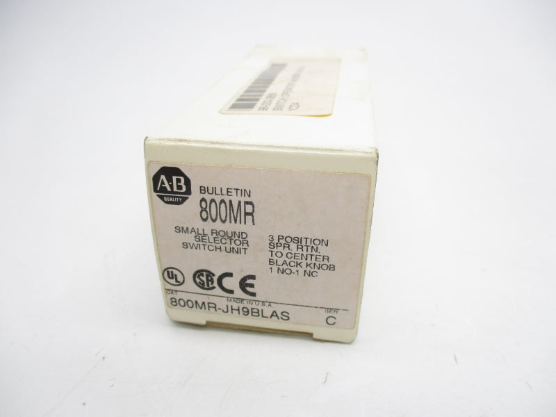 ALLEN BRADLEY 800MR-JH9BLAS SER. C (WH) NSMP