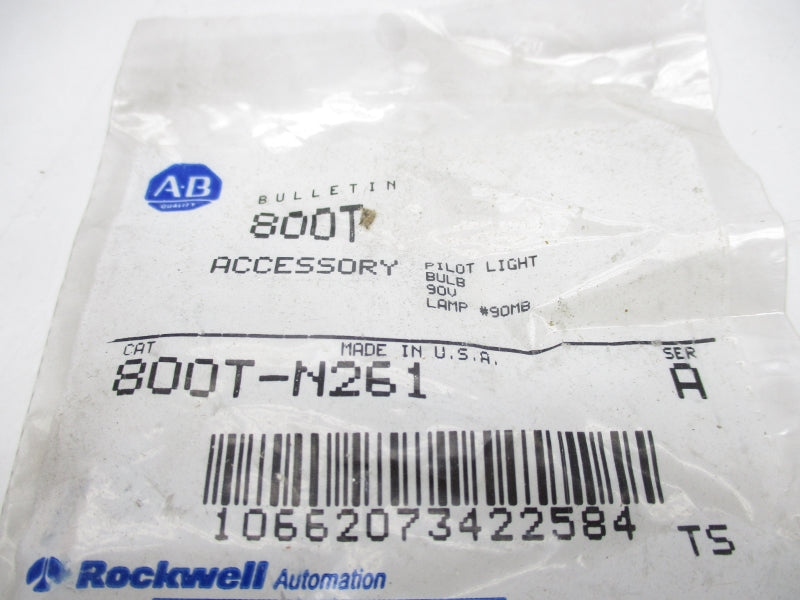 ALLEN BRADLEY 800T-N261 SER. A 90V NSMP