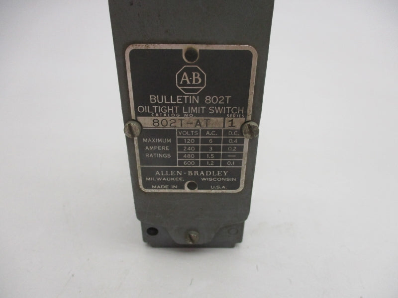 ALLEN BRADLEY 802T-AT SER. 1 600V UNMP