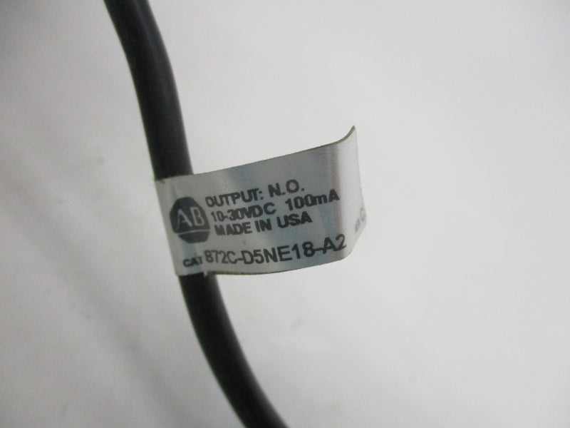 ALLEN BRADLEY 872C-D5NE18-A2 SER. C 10-30VDC NSNP