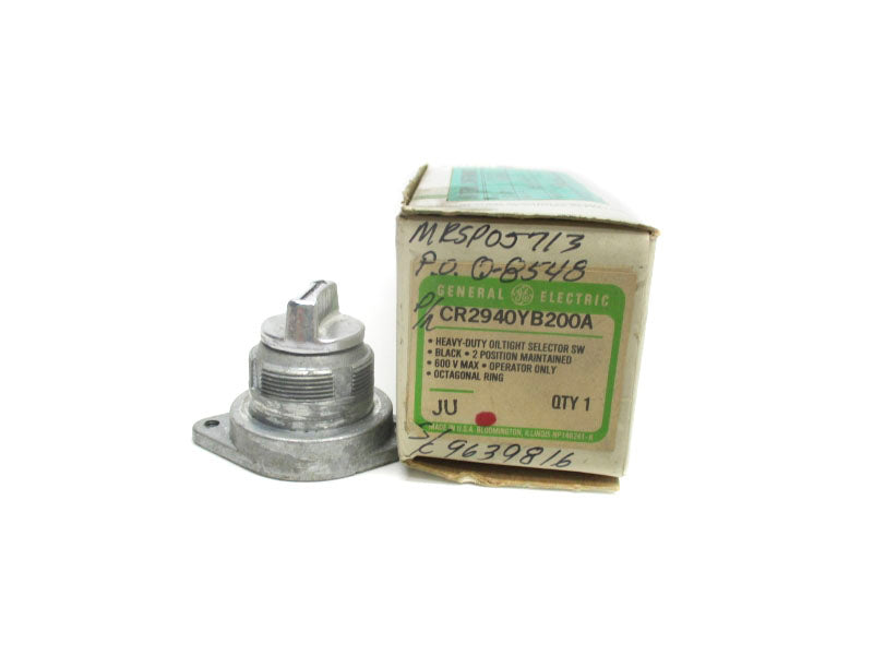 GENERAL ELECTRIC CR2940YB200A 600V NSMP
