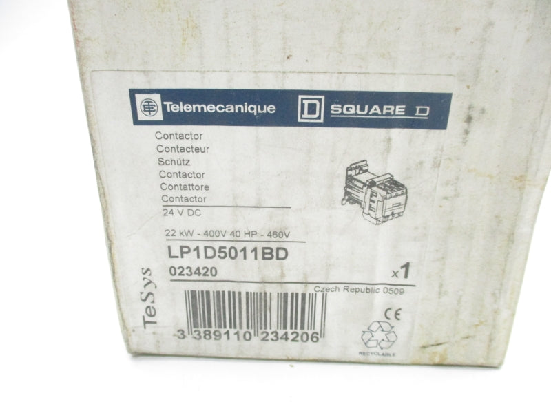 TELEMECANIQUE LP1D5011BD 24VDC NSMP