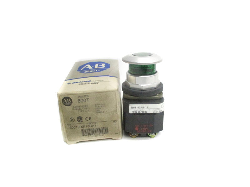 ALLEN BRADLEY 800T-FXP16GA1 SER. T 120V (GY/BL) NSMP