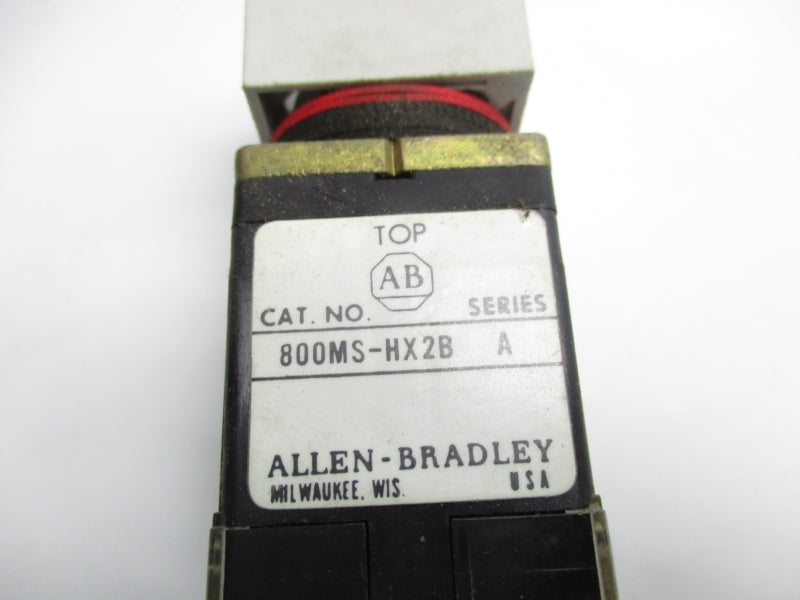 ALLEN BRADLEY 800MS-HX2B SER. A UNMP