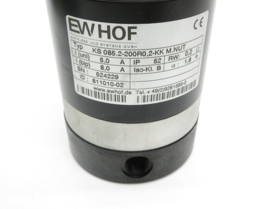 EW HOF KS085.2-200R0,2-KKM.NUT 811010-02 8.0A NSNP