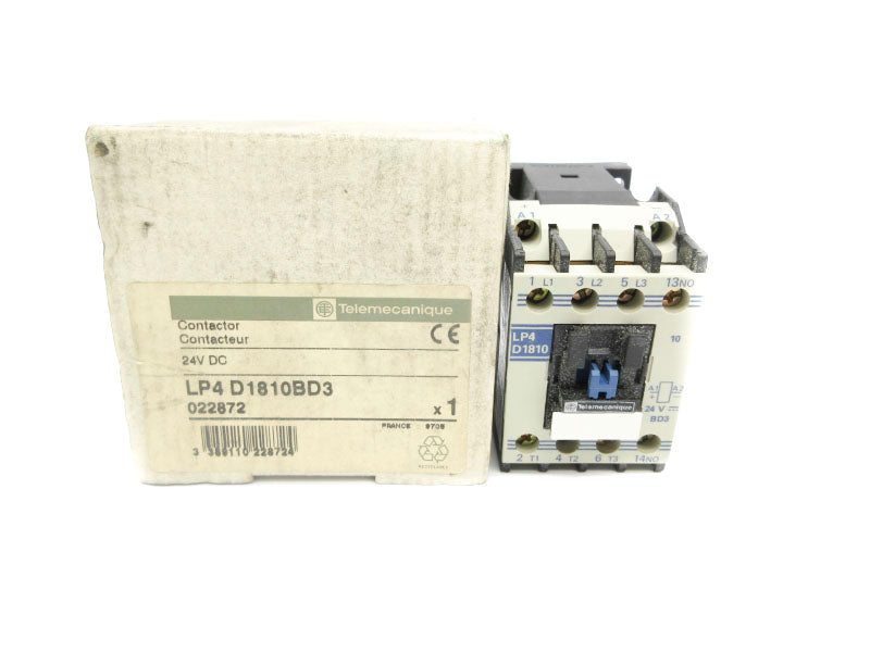 TELEMECANIQUE LP4D1810BD3 24VDC 25A NSMP