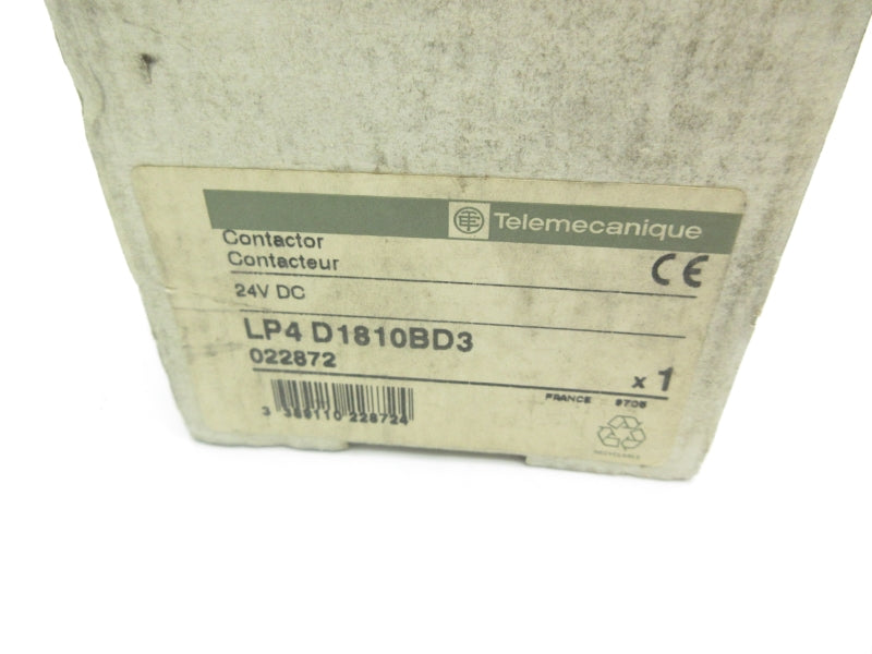 TELEMECANIQUE LP4D1810BD3 24VDC 25A NSMP