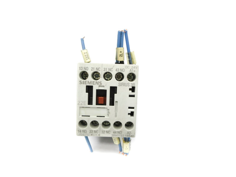 SIEMENS 3RH1122-1BB40 24VDC 10A UNMP