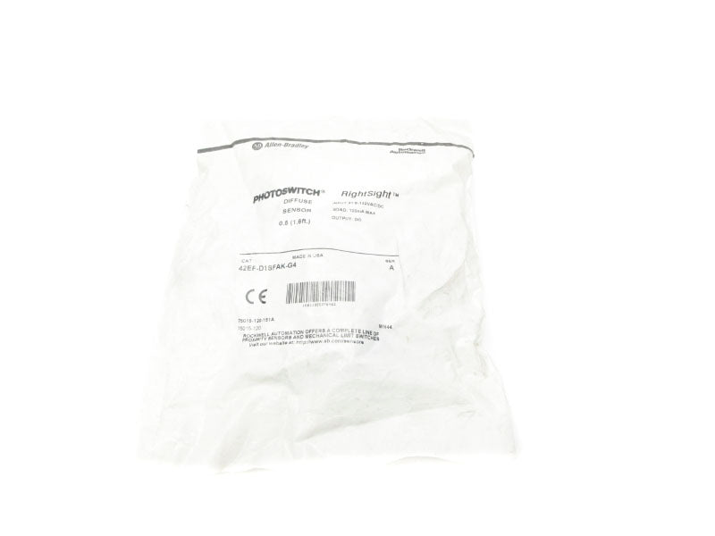 ALLEN BRADLEY 42EF-D1SFAK-G4 SER. A 21.6-132VAC/DC NSMP