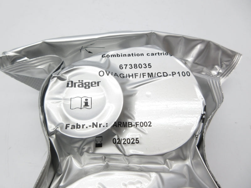 DRAGER 6738035 OV/AG/HF/FM/CD-P100 NSFS