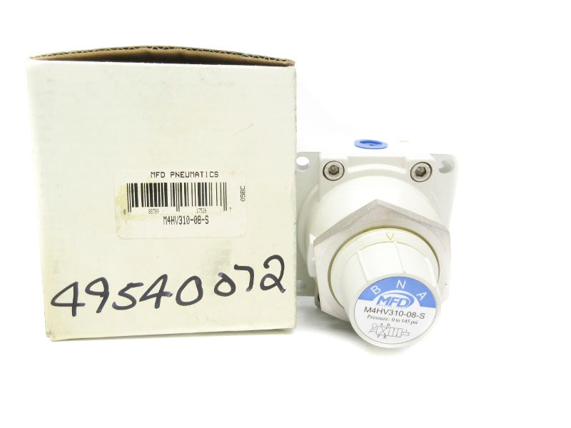 MFD PNEUMATICS M4HV310-08-S 0-145PSI NSMP