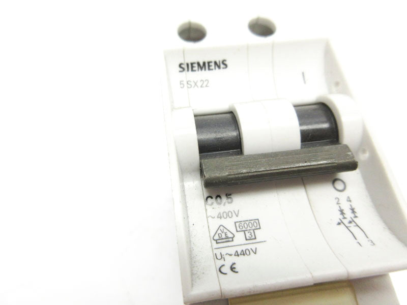 SIEMENS 5SX22-C0,5 400/440V 0.5A UNMP
